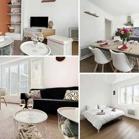 T4 Proche Plage&commodités, Vivez Nazaire! * Saint-Nazaire (Loire-Atlantique)